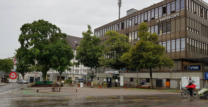 Postplatz Solothurn © Pro Natura Solothurn