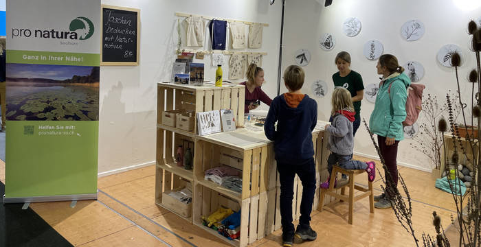 HESO-Stand von Pro Natura SO © F. Rutschmann