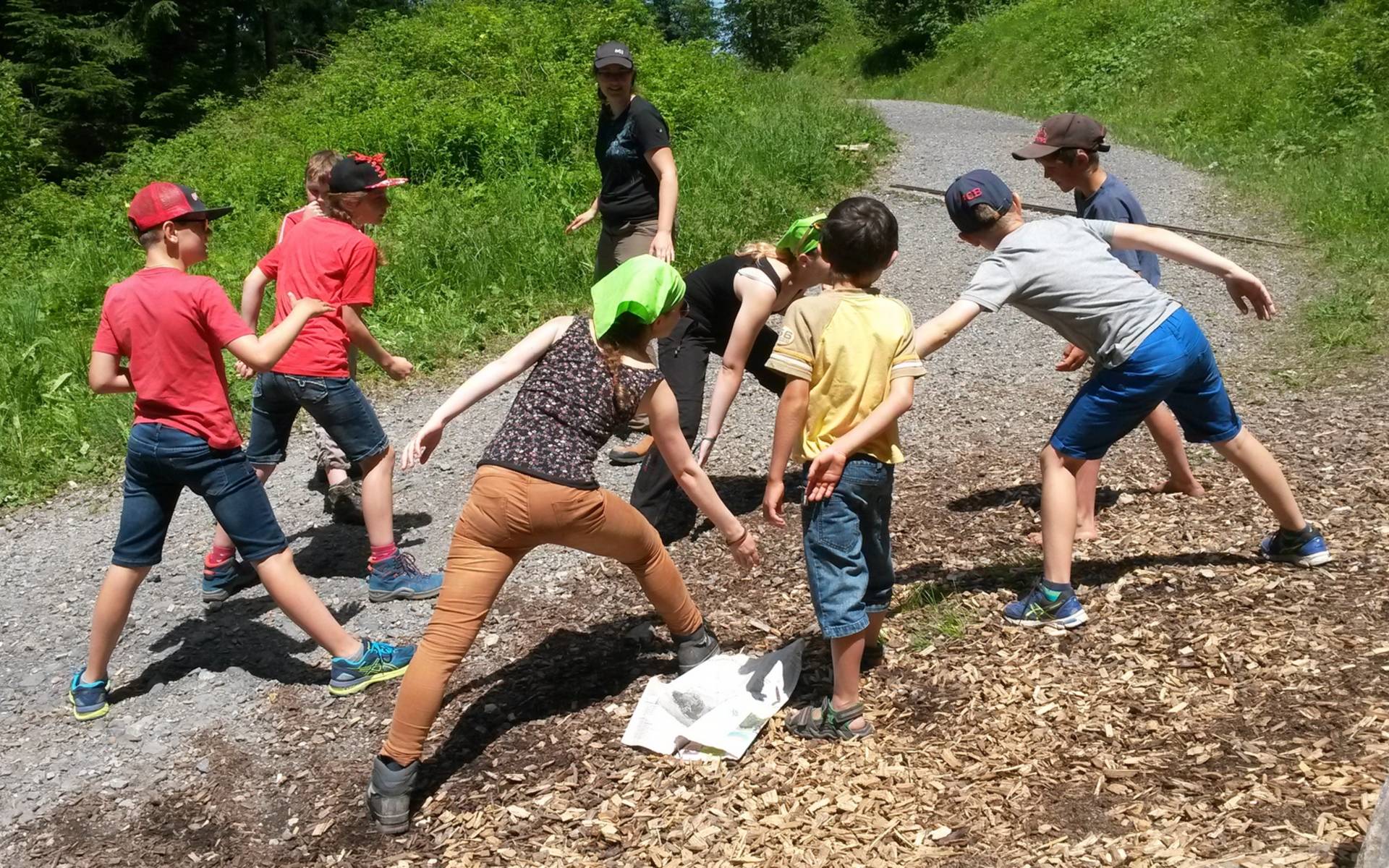 Kinder am Spielen © Juna Einsiedeln