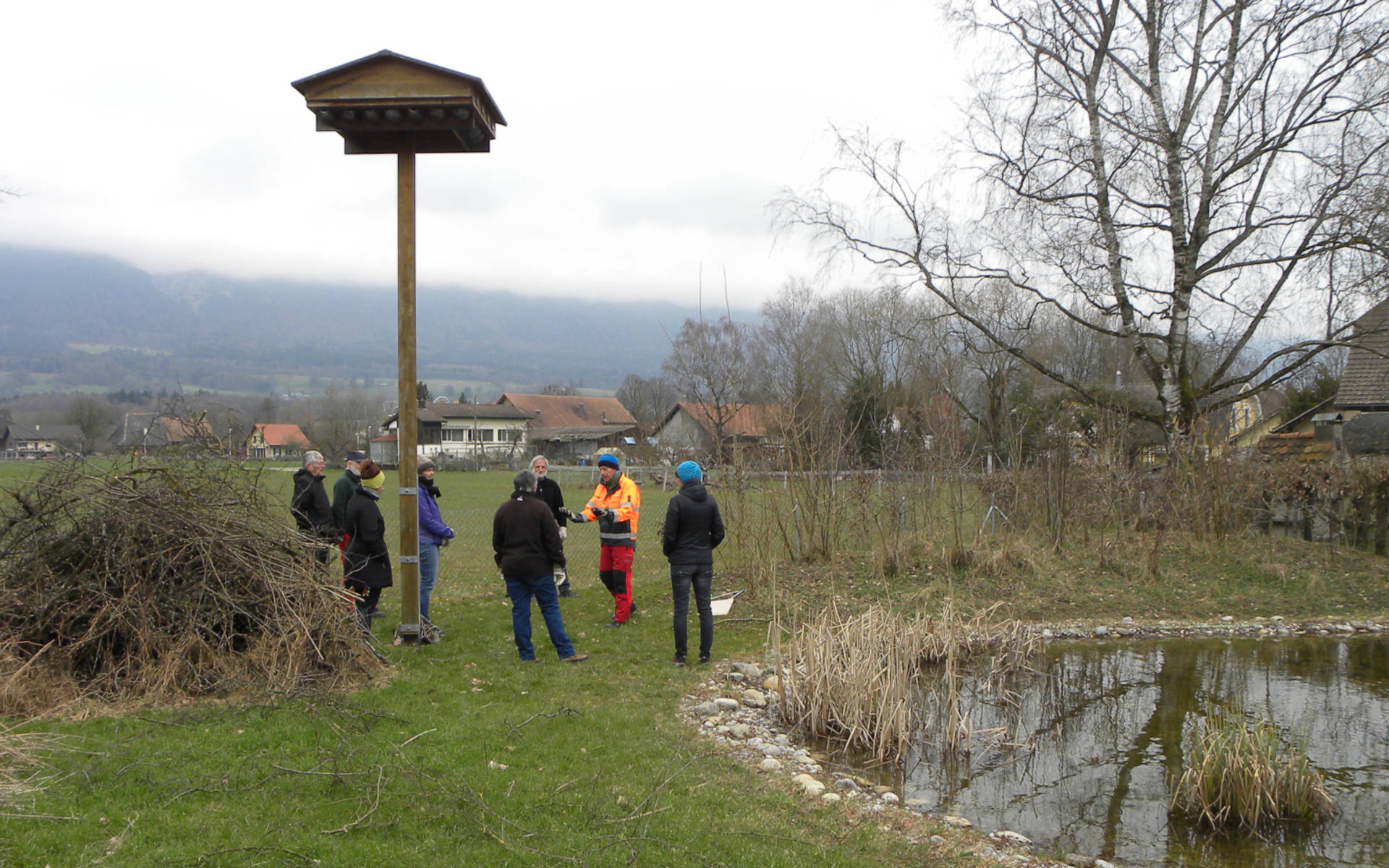 Heckenpflegeeinsatz in Altreu © Pro Natura Solothurn