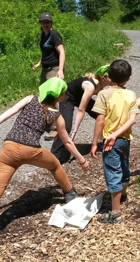 Kinder am Spielen