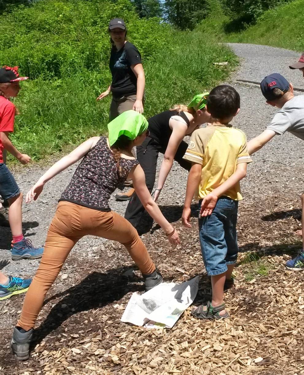 Kinder am Spielen